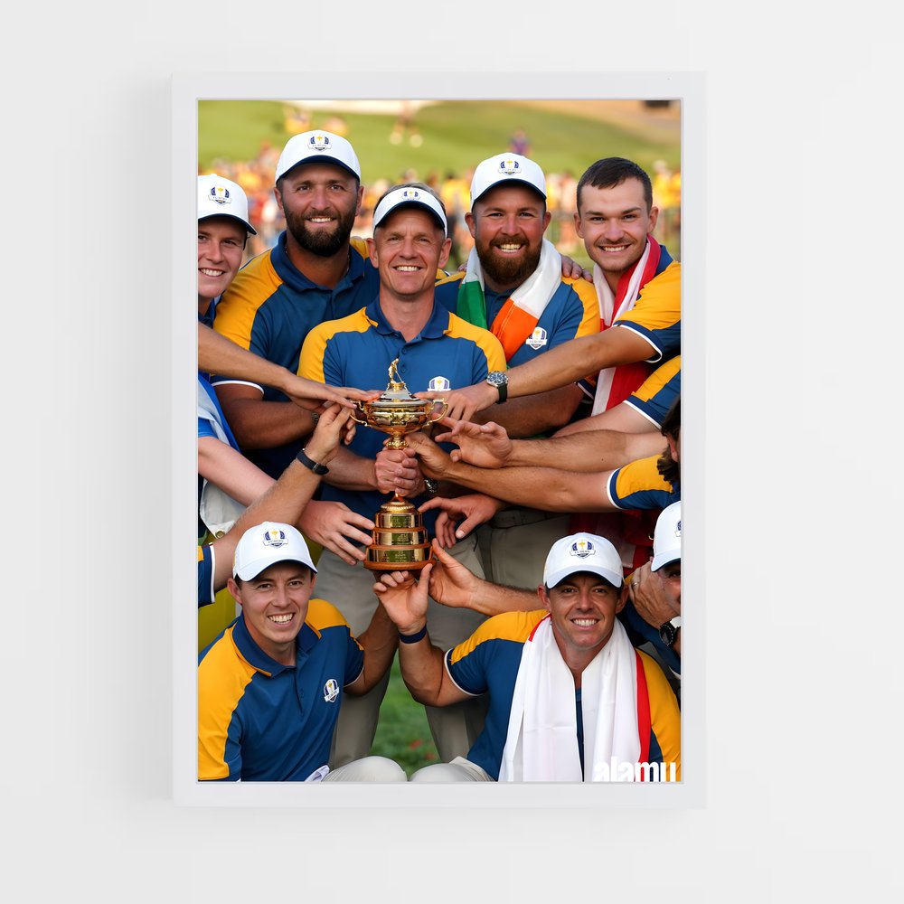 Poster La Victoire des Champions – affiche Golf (vue 3)
